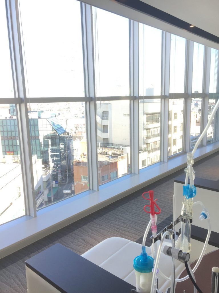 透析室からの景色